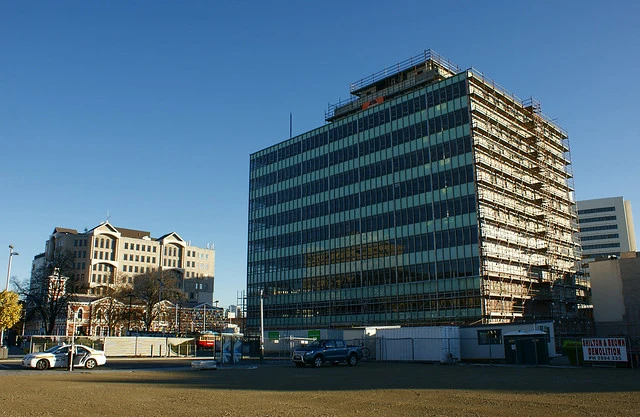 Christchurch: Tower Insurance Govt.Life building (c.1963) (1)