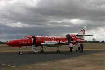 Life Flight NZ air ambulance : digital image