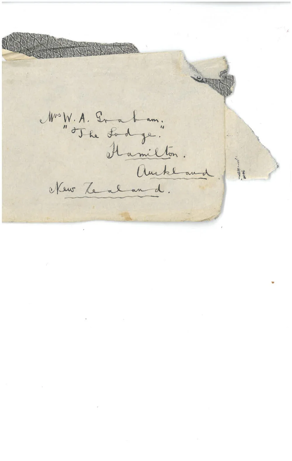 WWI War Letter. 1916 Jan 6. Cedric Graham