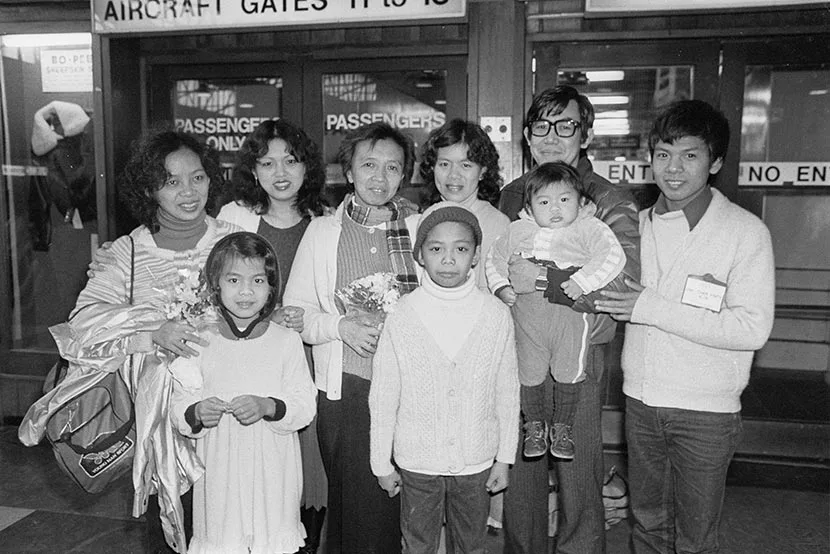 Cambodian refugees, 1983