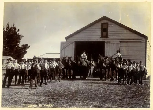 Burnham Industrial School, about 1874