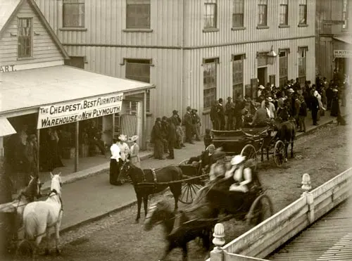 Voting in New Plymouth, 1893