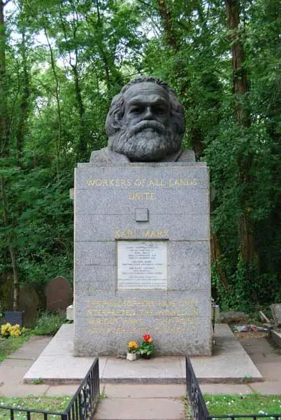 The tomb of Karl Marx