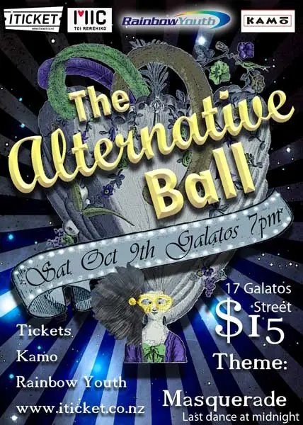 Alternative ball poster