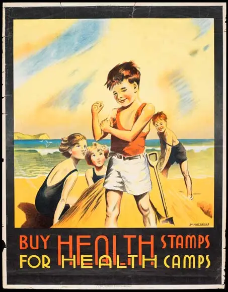 Health stamps poster