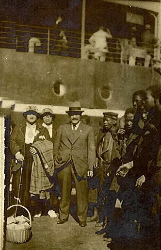 T. W. Rātana travelling to London