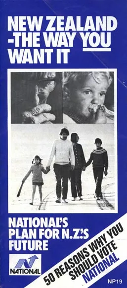 Muldoon: 1975 election poster