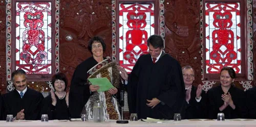 Family court judge swearing in