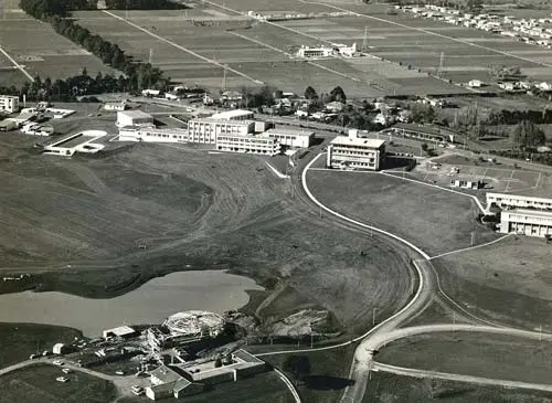 University buildings: University of Waikato campus, 1969