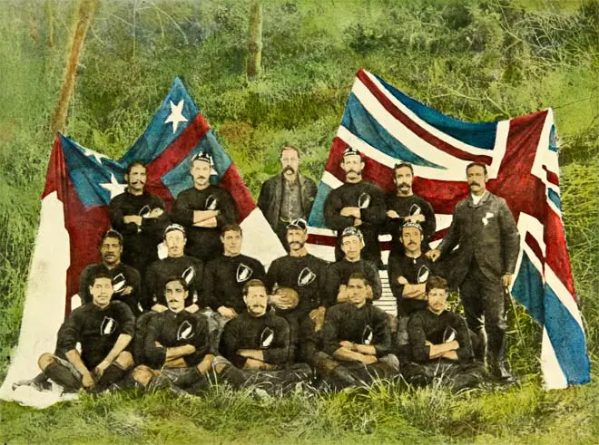 United Tribes’ flag: the 1888–89 ‘Native’ rugby team