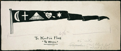 Ringatū flags: Te Wepu