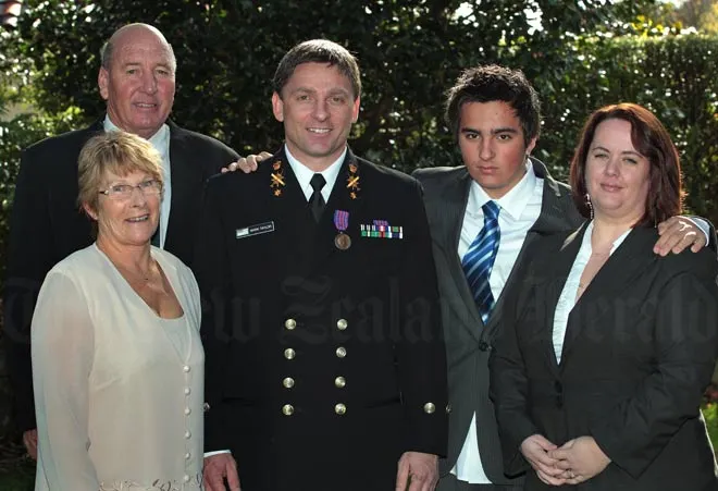 New Zealand Bravery Medal recipient Mark Taylor, 2011