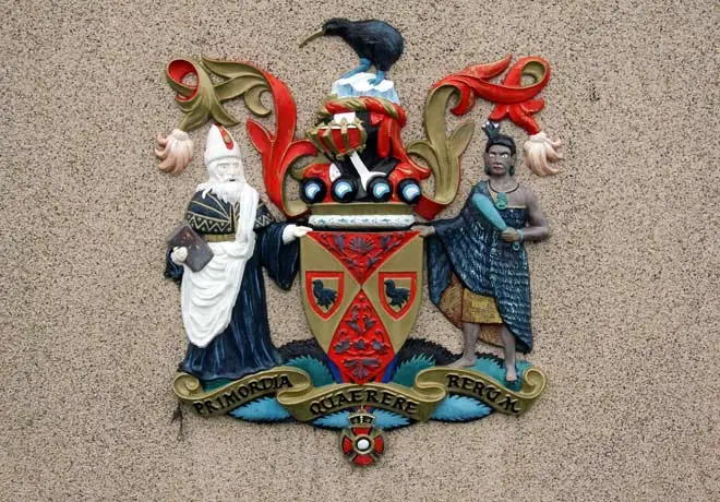 Coat of arms of Ernest Lord Rutherford of Nelson
