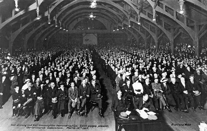 Anti-conscription conference, 1917