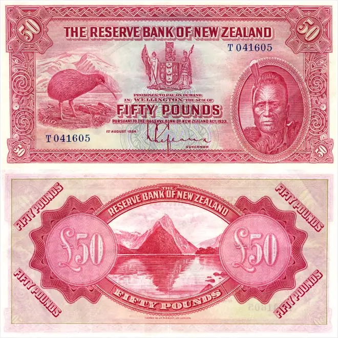 First series of banknotes: £50