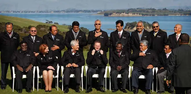 Pacific leaders, 2011