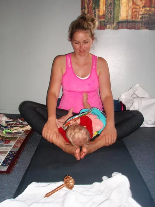 Yoga class, Tauranga, 2013