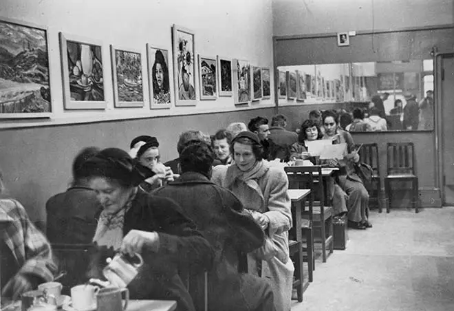 French Maid Coffee Bar, 1951