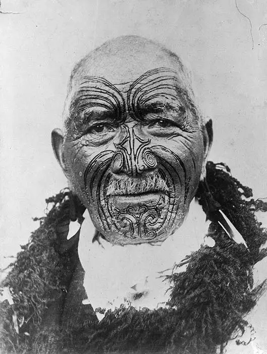 Wiremu Pātara Te Tuhi, about 1905