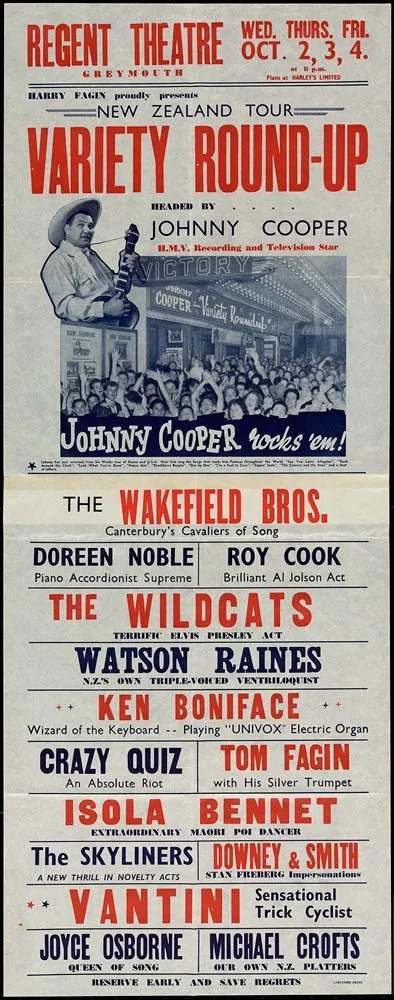 Johnny Cooper, 1957