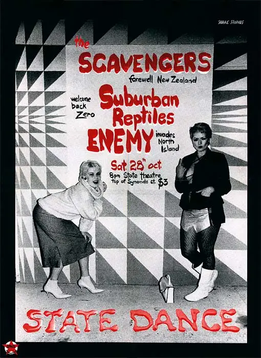 Punk rock poster, 1978