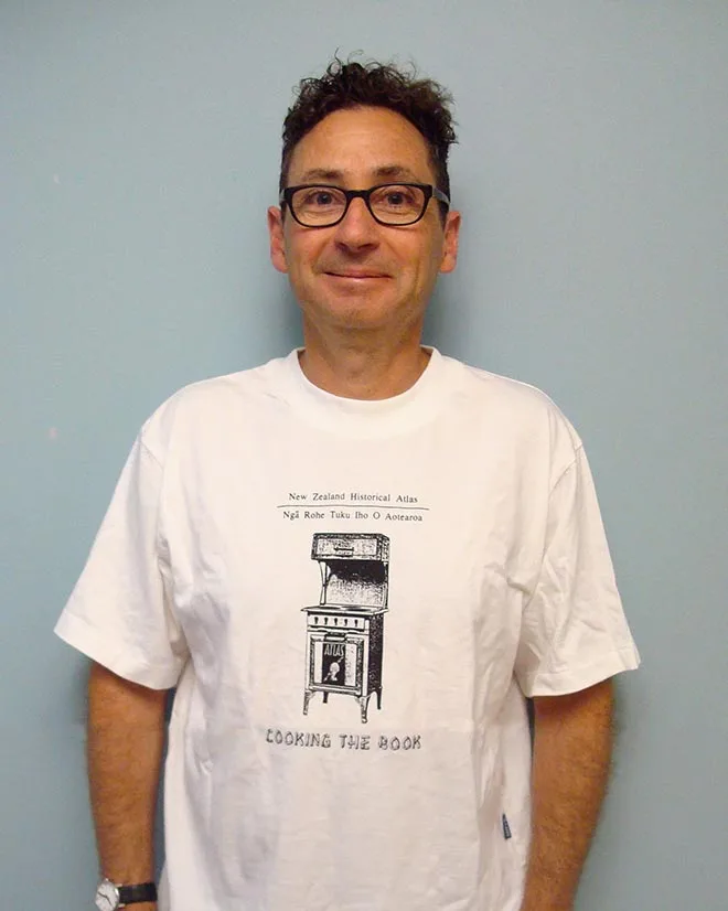 Working on the historical atlas: Ben Schrader