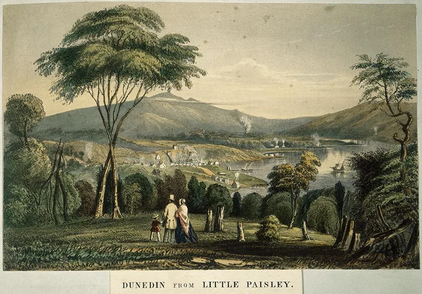 View of Dunedin from ‘Little Paisley’