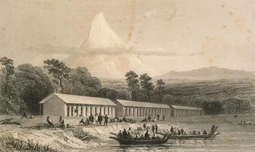 Immigration barracks, 1841