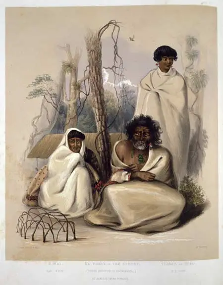 Nohorua, tana wahine me tā rāua tama