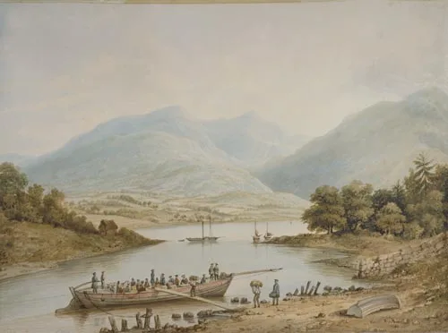 Colonists leaving for Otago, 1847