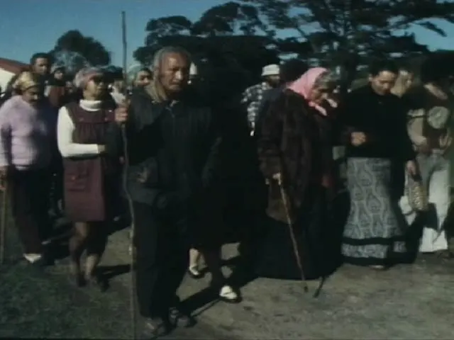 Māori land march, 1975