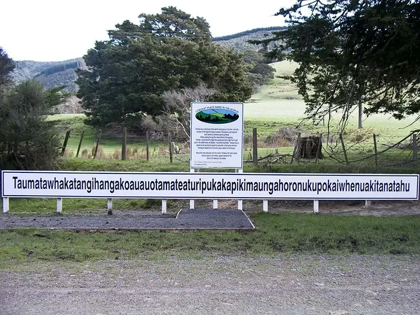 The longest place name in the world