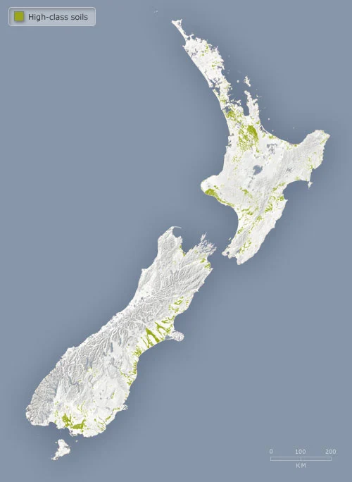 New Zealand's best soils