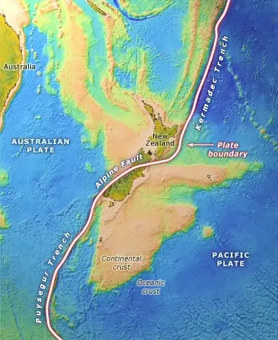 Plate boundary