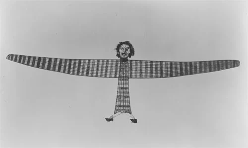Birdman kite, 1890