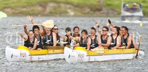 Waka ama champions