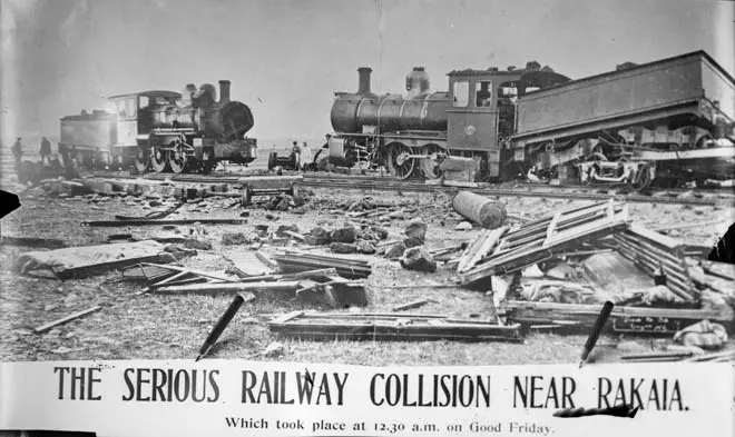 Rakaia rail accident, 1907