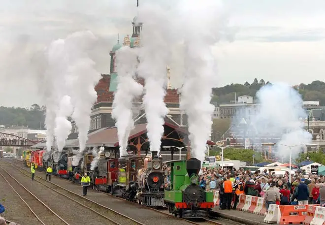 Steam trains celebrate centenary