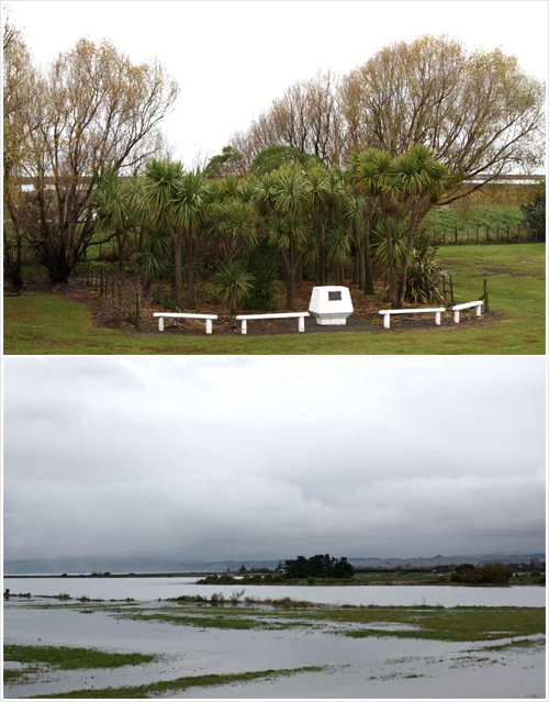 Site of William Colenso’s mission station, Clive