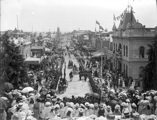 Queen Victoria's golden jubilee, Nelson
