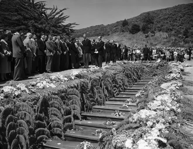 Grave of unidentified victims