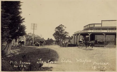 A Waipū store, 1917