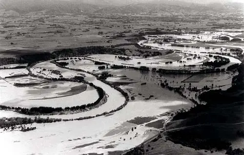 Ruamāhanga River in flood