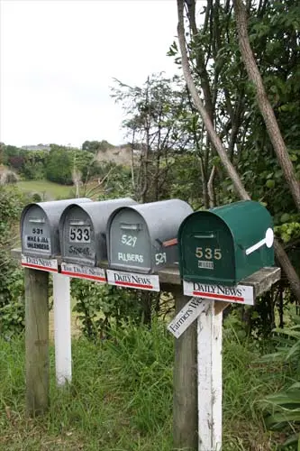 Rural delivery letterboxes