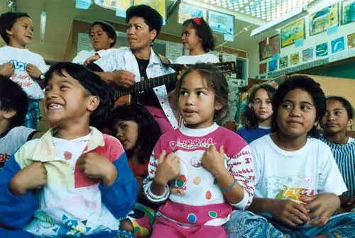 Māori language class