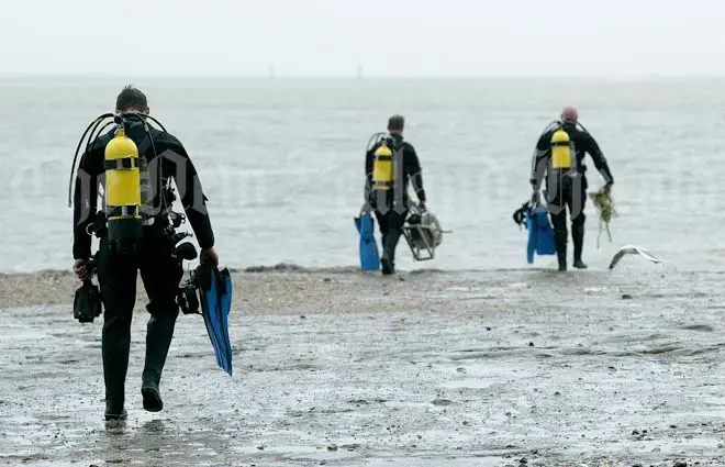 Police and military diving