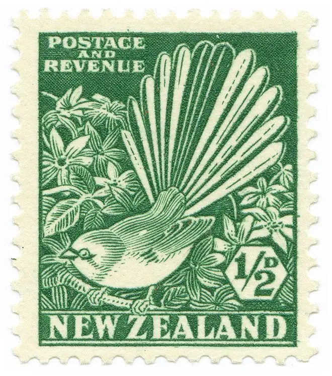 Fantail stamp
