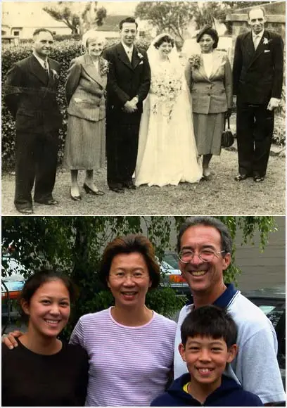 Ranginui Walker's whānau