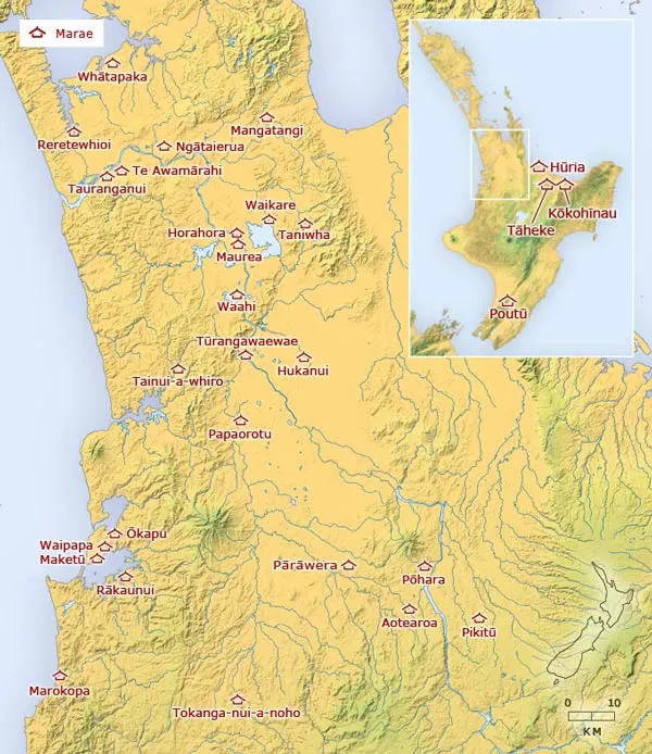 Kīngitanga poukai visits, 2010