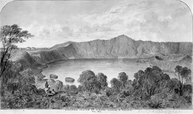 Raoul Island caldera